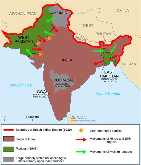 Partition of India .